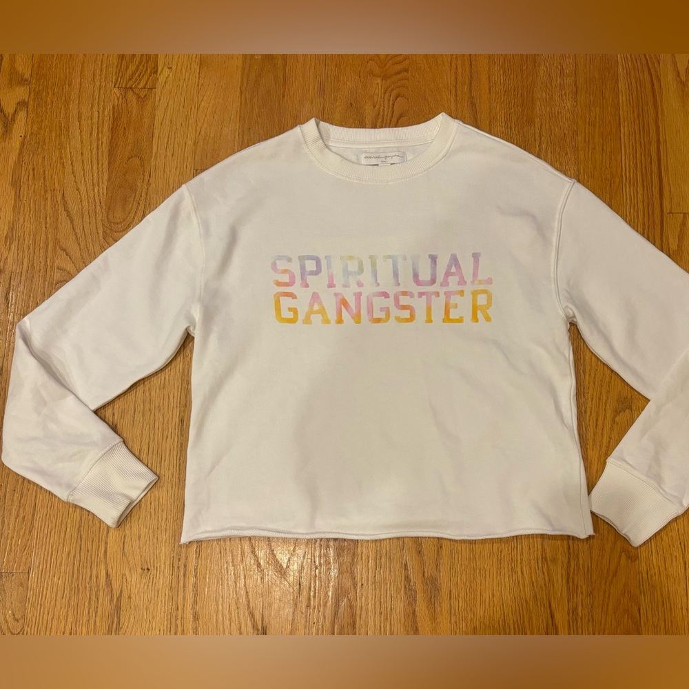 Spiritual Gangster cropped sweatshirt NWOT - Picture 9 of 9